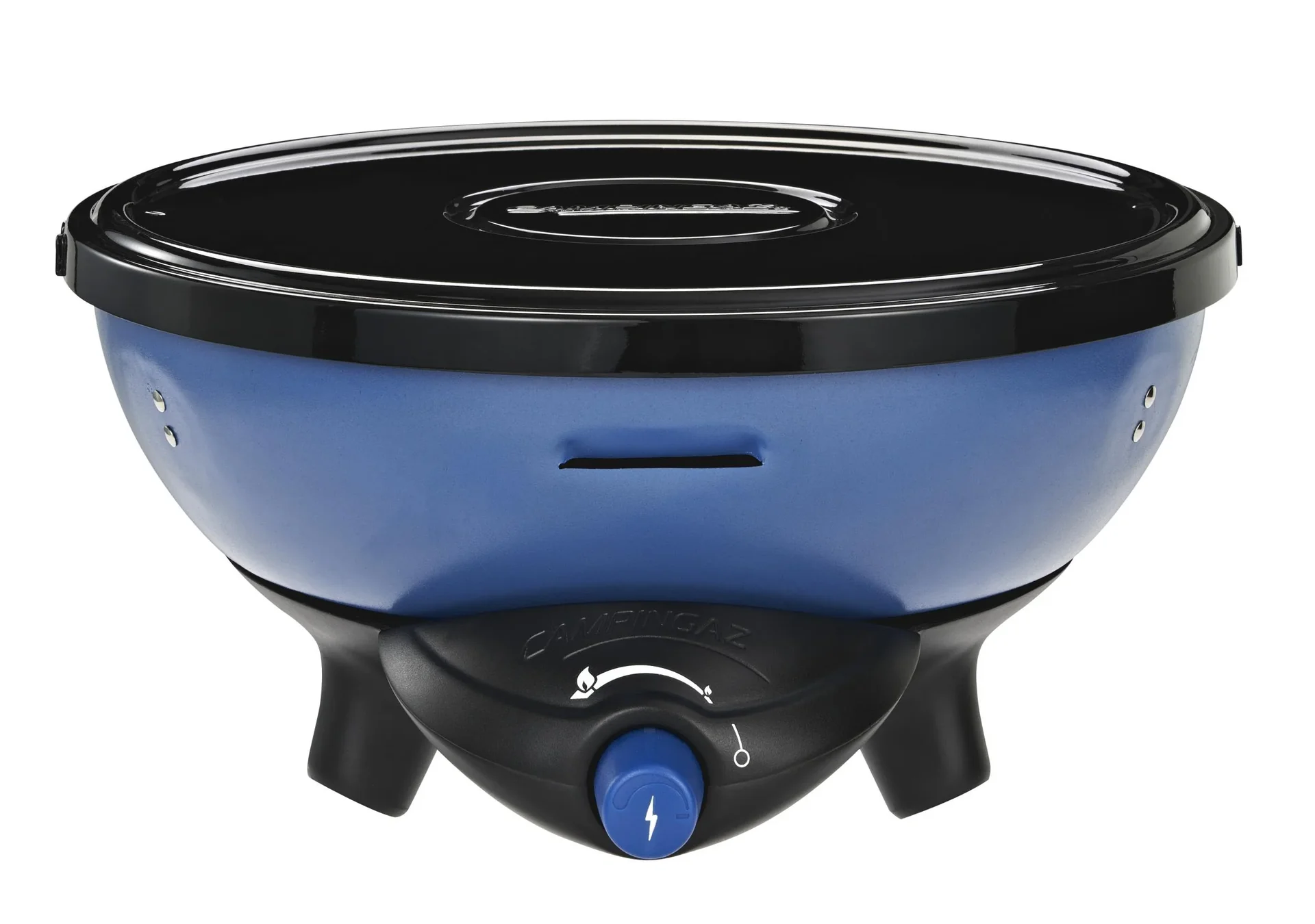 Party Grill  Campingkocher 200 CV Mit Topfkreuz, Grillrost und Transportdeckel, Kartuschenbetrieb - 2