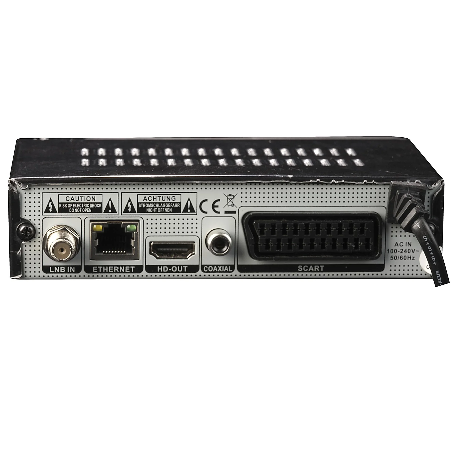 SAT-Receiver mit USB Medienwiedergabe, HDMI und Scart Anschluss - 1