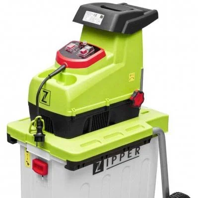 Schredder - 2800W - 60L Auffangbehälter - Ø44 cm - 4