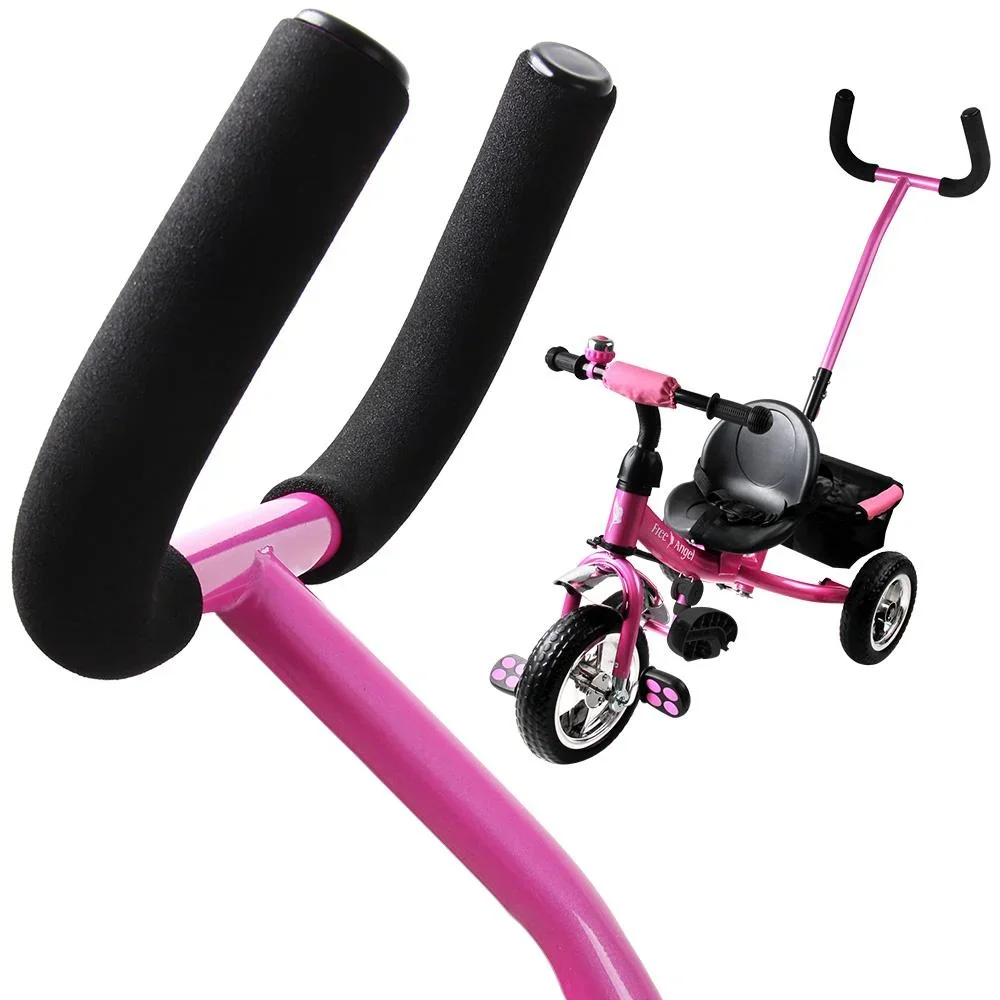 Kinder Dreirad Engel - Metall - Lenker - Rosa - 2