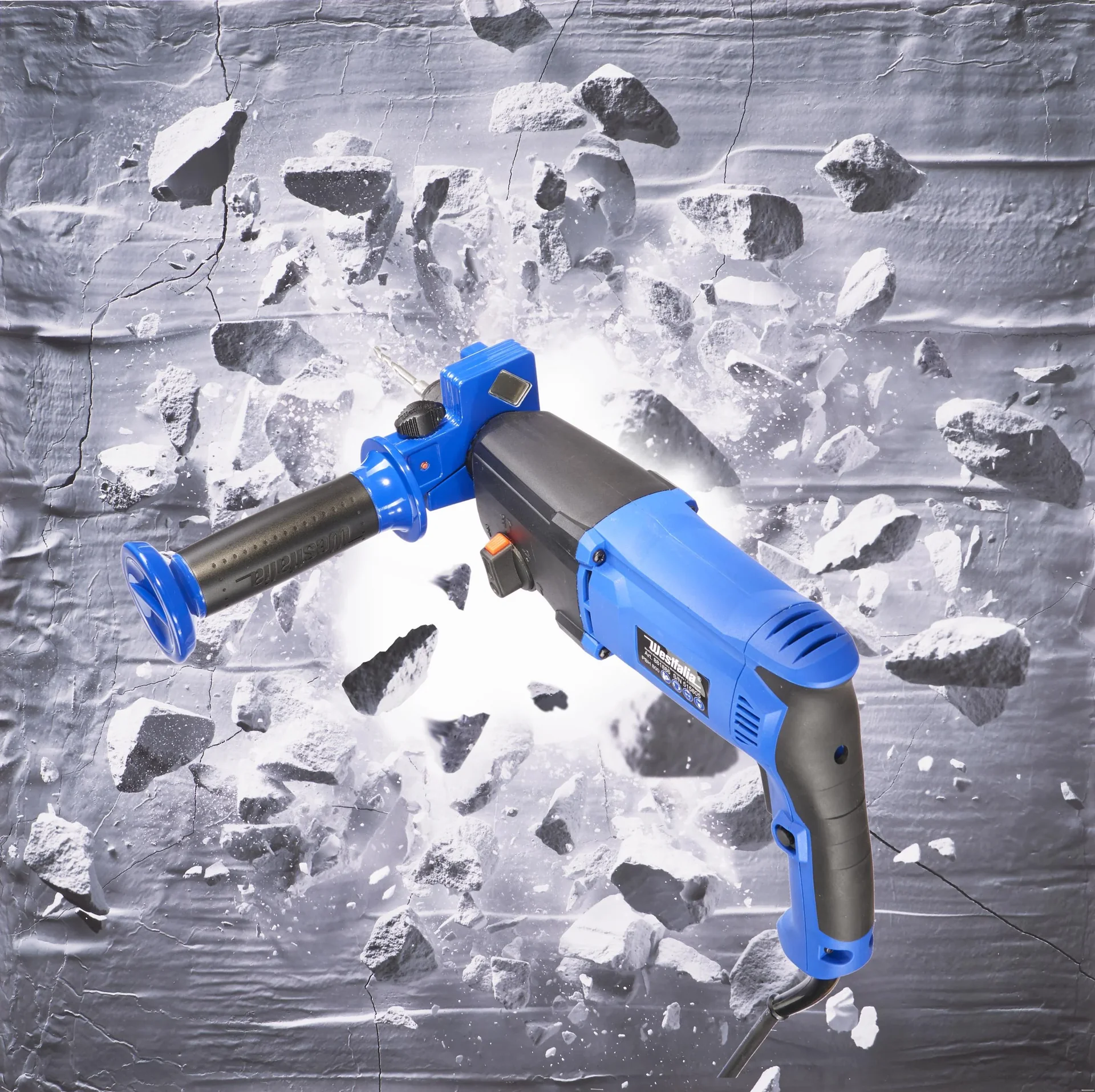 Bohrtiefenmesser BT95 inklusive 4 SDS-Plus Bohrer - 10