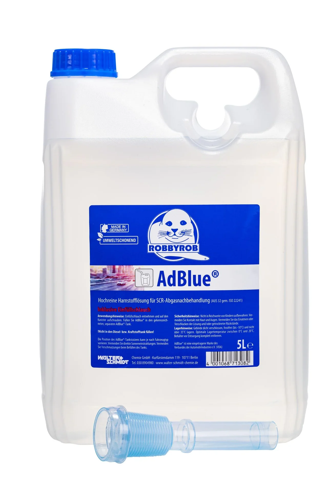 AdBlue® 5 Liter Kanister - mit Einfüllschlauch - 1