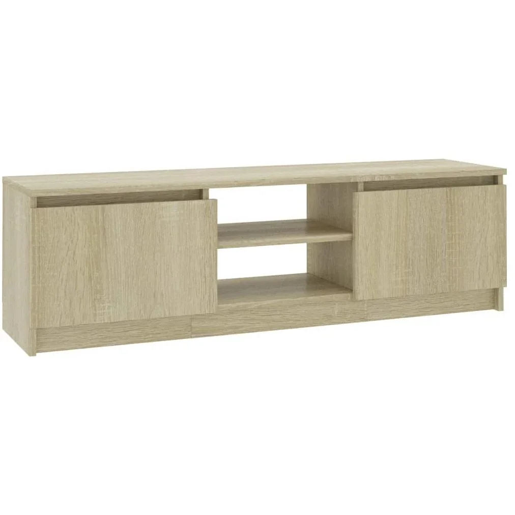 TV-Schrank 120x30x35,5 cm Spanplatte Sonoma Eiche - 2