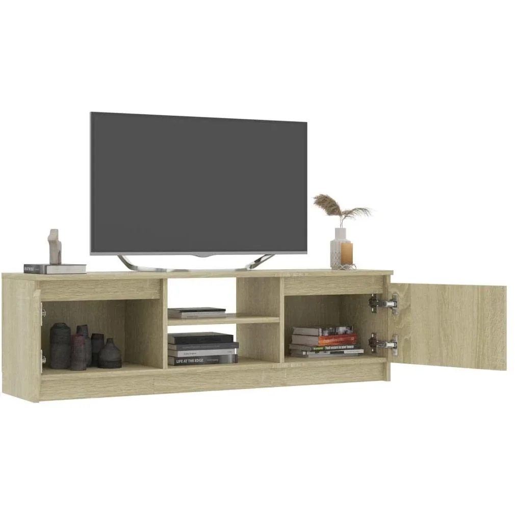 TV-Schrank 120x30x35,5 cm Spanplatte Sonoma Eiche - 4