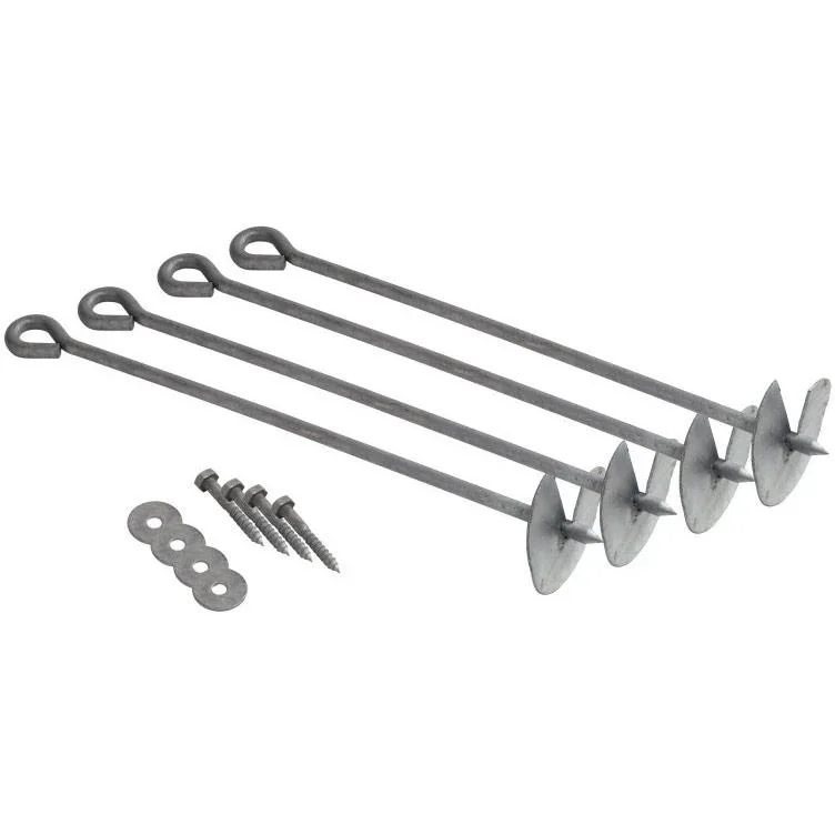 Doppelschaukel Grau / weiß - 1