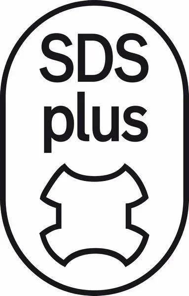 Hohlbohrkronen-Set, SDS plus, 68 x 54 mm, 3-teilig - 3
