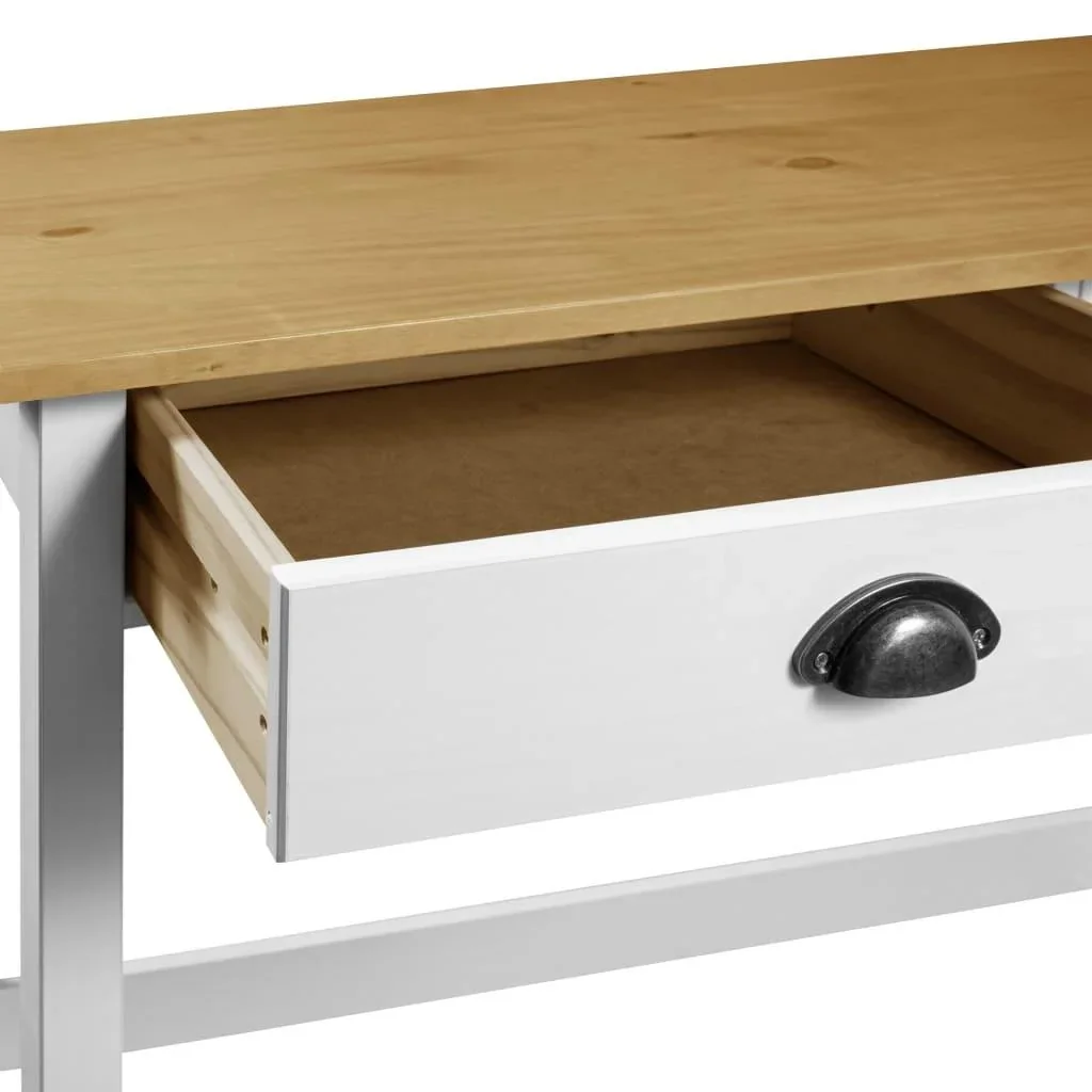 Wandtisch Hill Range mit 2 Schubladen 110x45x74 cm Kiefer - 2
