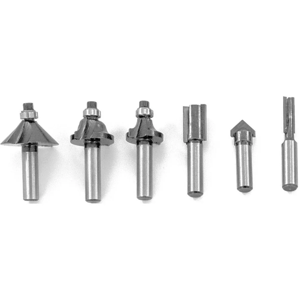 Oberfräse OF1200 - 1200W - 55 mm - inkl. 6 Fräsern und Führungsschienenadapter - 2