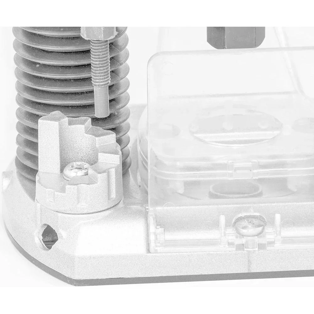 Oberfräse OF1200 - 1200W - 55 mm - inkl. 6 Fräsern und Führungsschienenadapter - 8