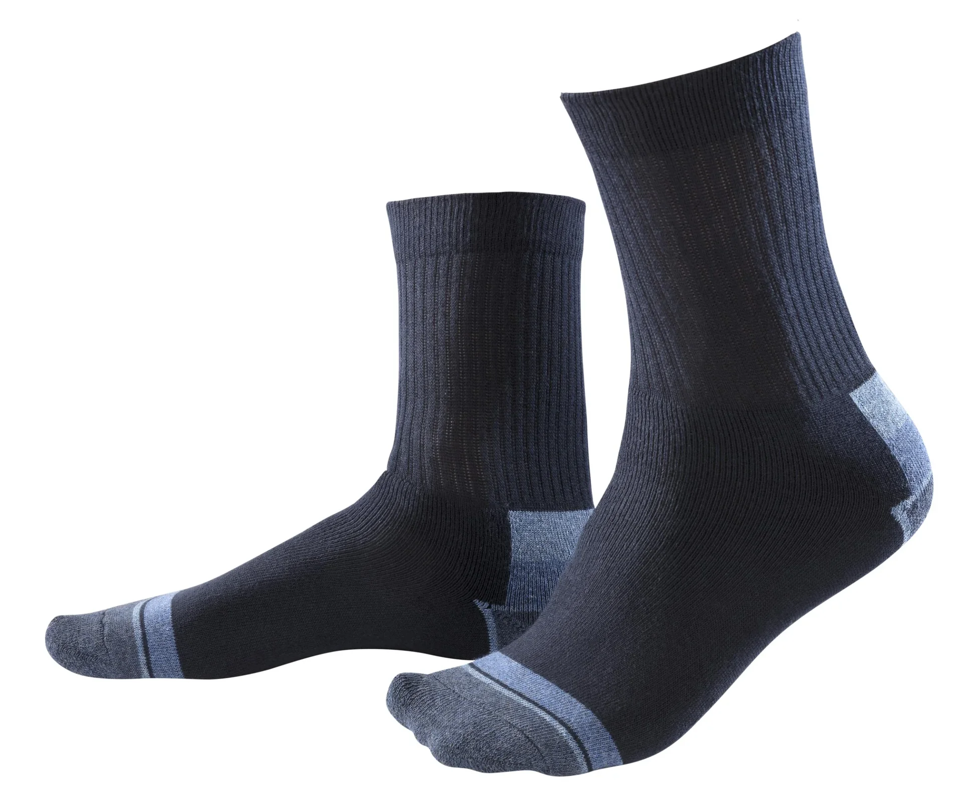 Every Day Socken 2er Pack, Farbe marine/jeans, Gr.39/42 - 0