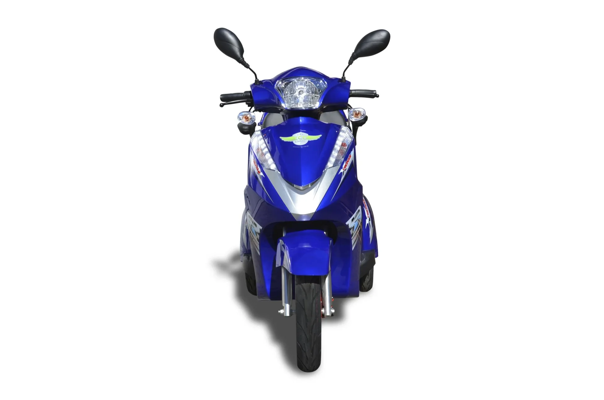 Elektro Dreirad blau - herausnehmbarer Li-Io Akku 20 Ah - 25 km/h - Seniorenmobil - 1