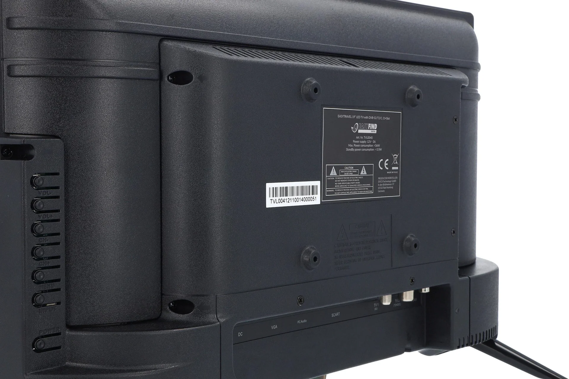 19 Zoll LED TV inkl. DVB-T Antenne, 12/24 und 230 Volt - 3