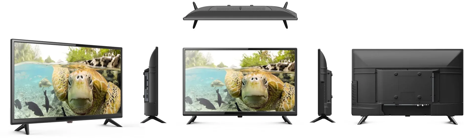 19 Zoll LED TV inkl. DVB-T Antenne, 12/24 und 230 Volt - 10