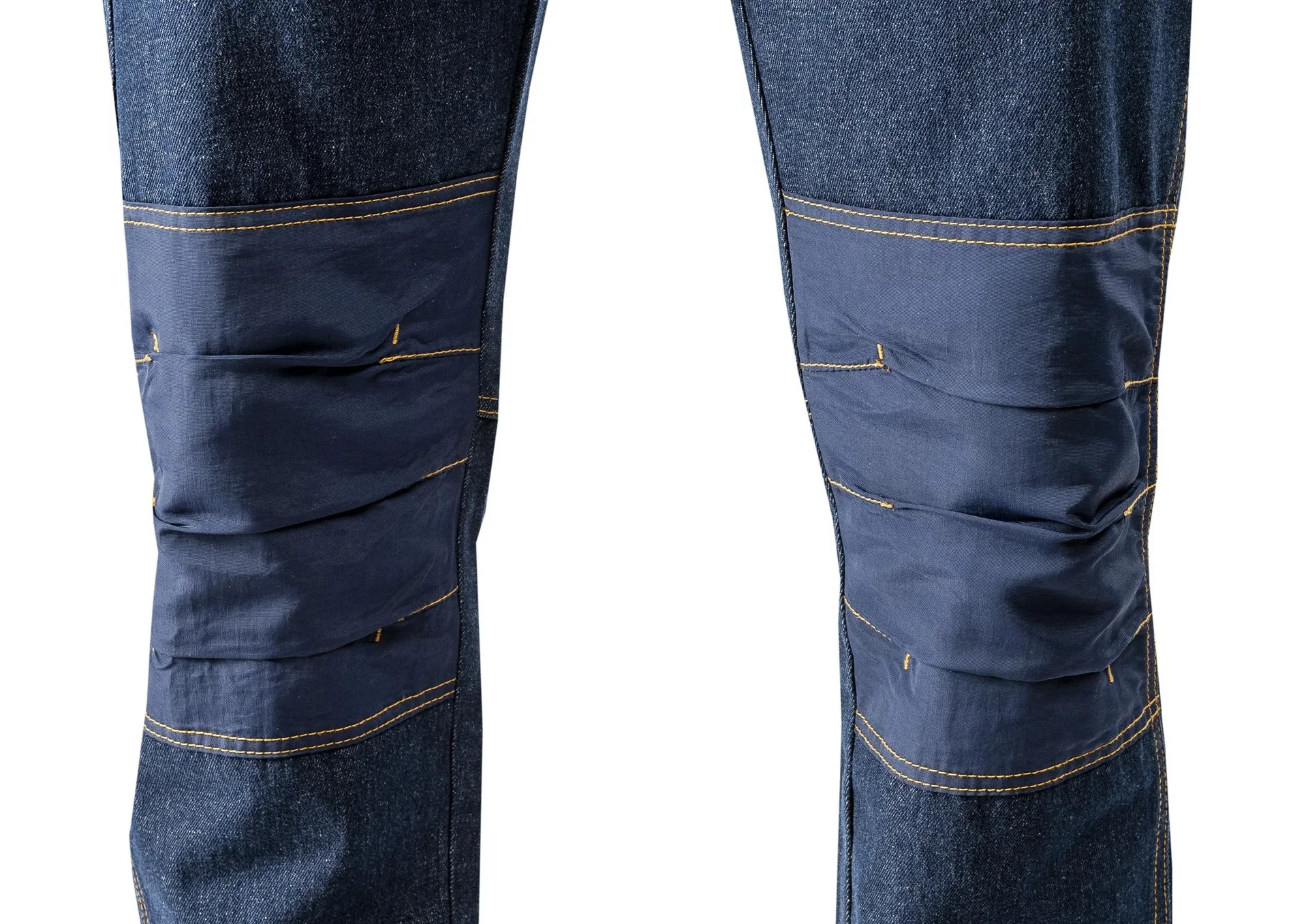 Arbeitsjeans mit Kniebesatz, Farbe blau, Gr.48 - 6