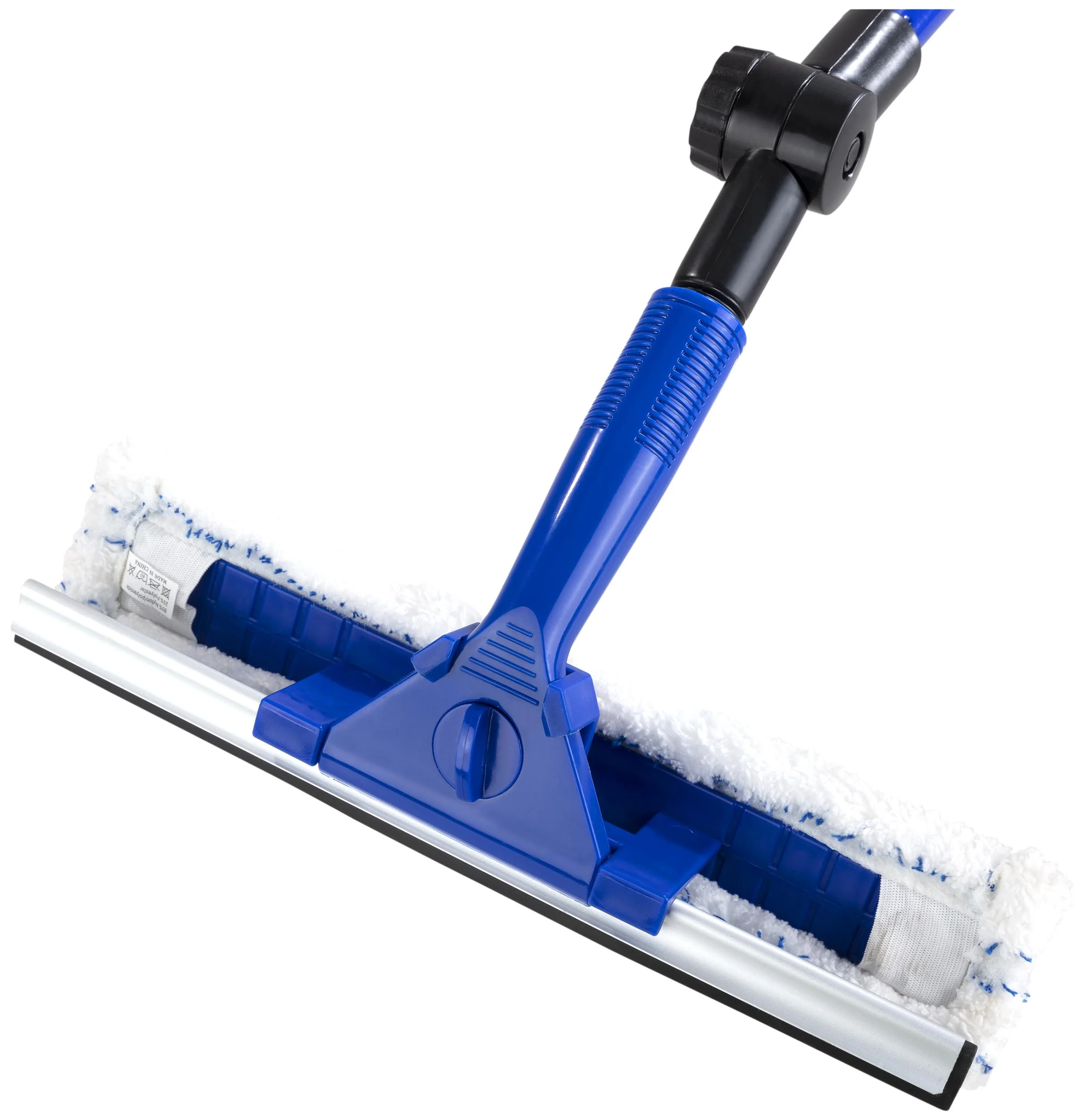 Teleskop-Fensterwischer, mit Schmutzkratzer, 3,88 m - 8