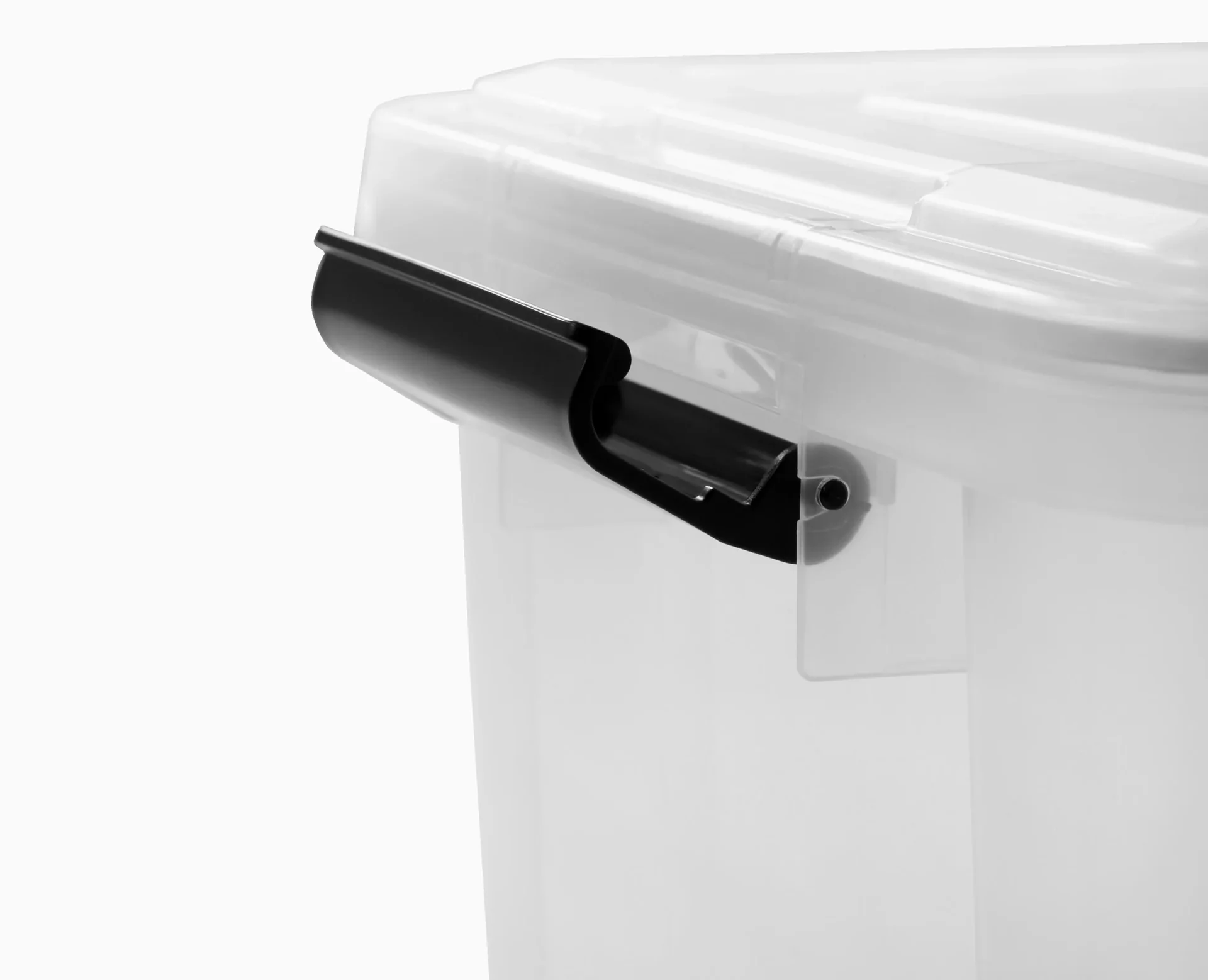 Wasserdichte Box AT-SD C/C/Bk, transparent, 20 Liter - 1