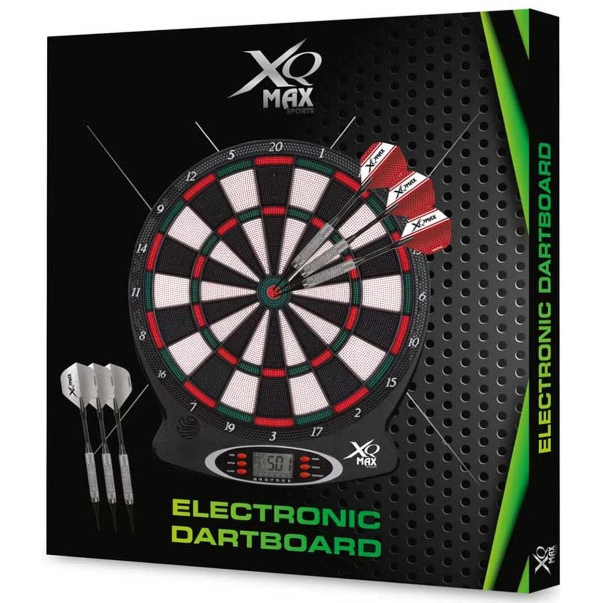XQ Max Electric Dartboard - 159 Spielvarianten - inklusive Pfeile - 0
