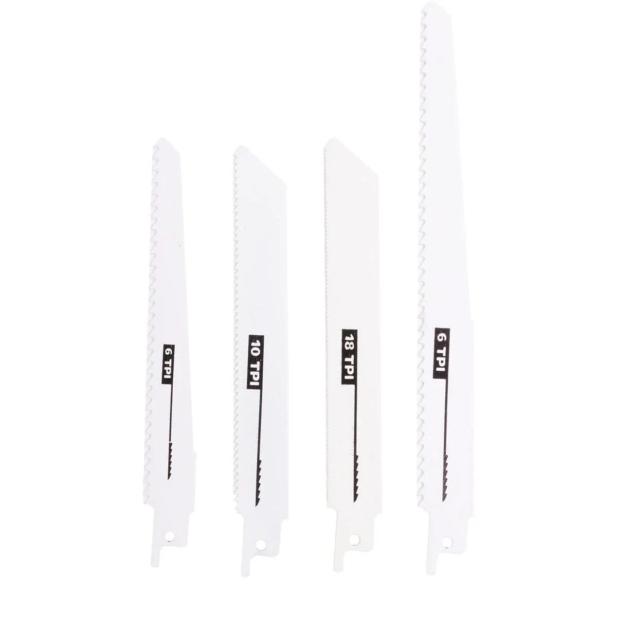 Accu Säbelsäge / Astsäge - 152 mm Sägeblatt MIT dazugehörigen Sägeblättern 4 Stück - 1