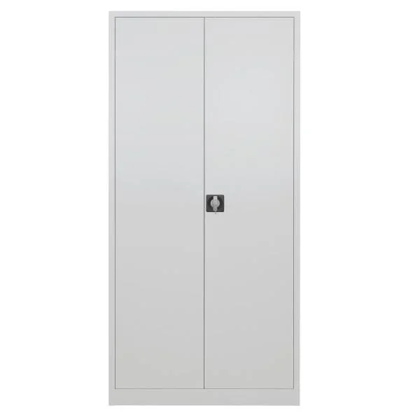 Flügeltürschrank RAL 7035, 195x92x50cm - 1