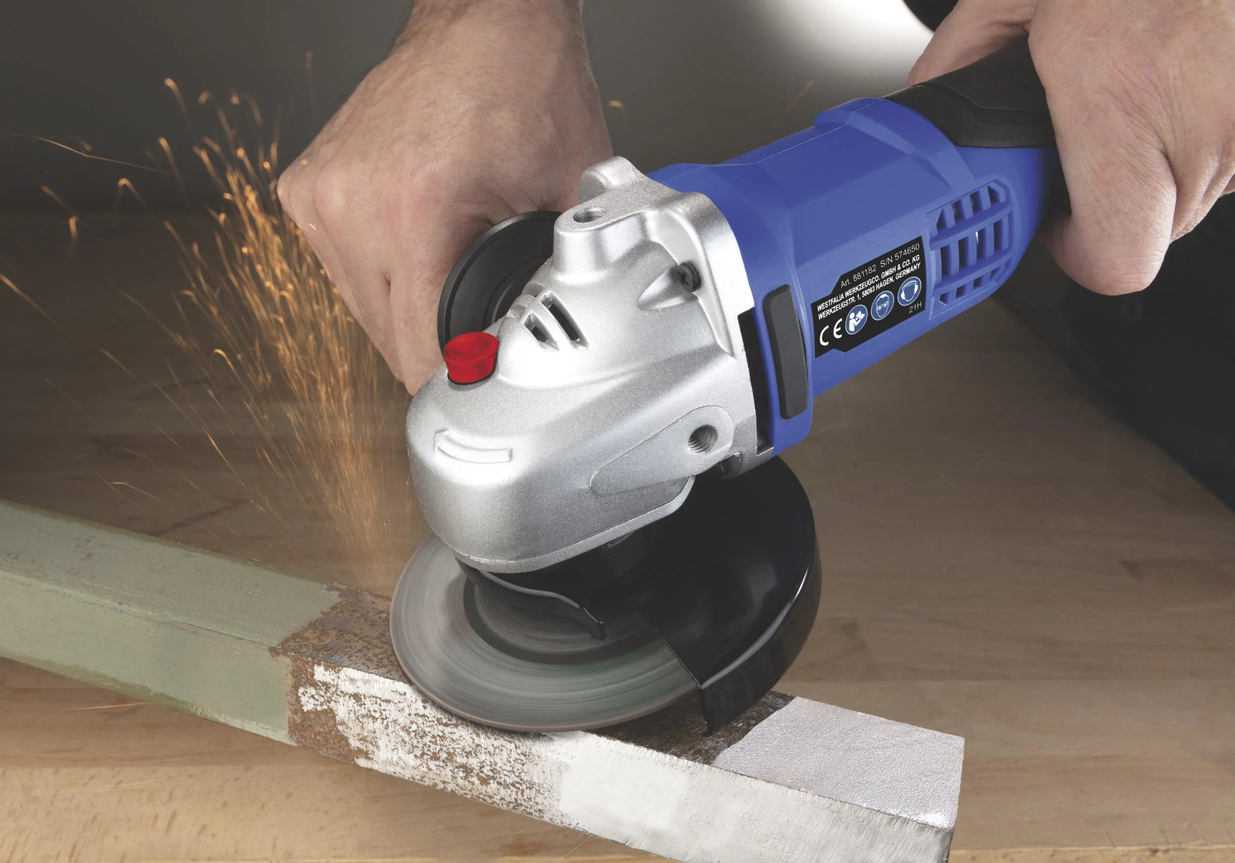 Akku Winkelschleifer 18 Volt Li-Ion AWS18 -ohne Akku und Ladegerät- - 1