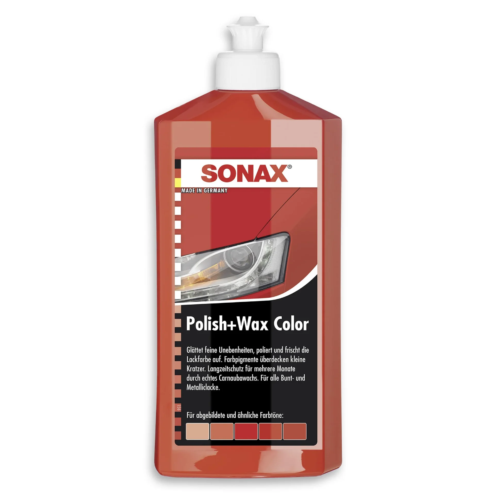 Polish+Wax Color rot 500 ml - 2