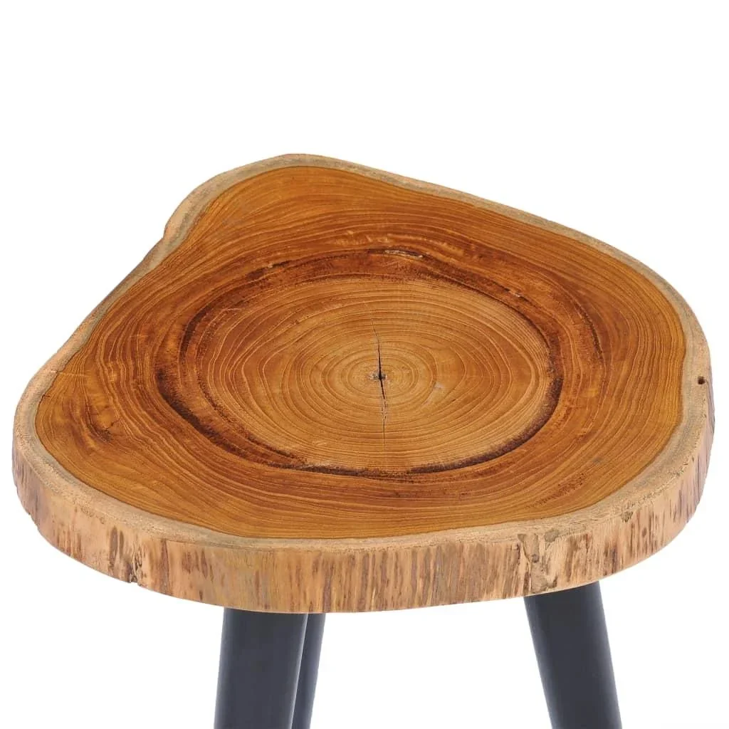 Couchtisch 40x45 cm massiv Teak - 0