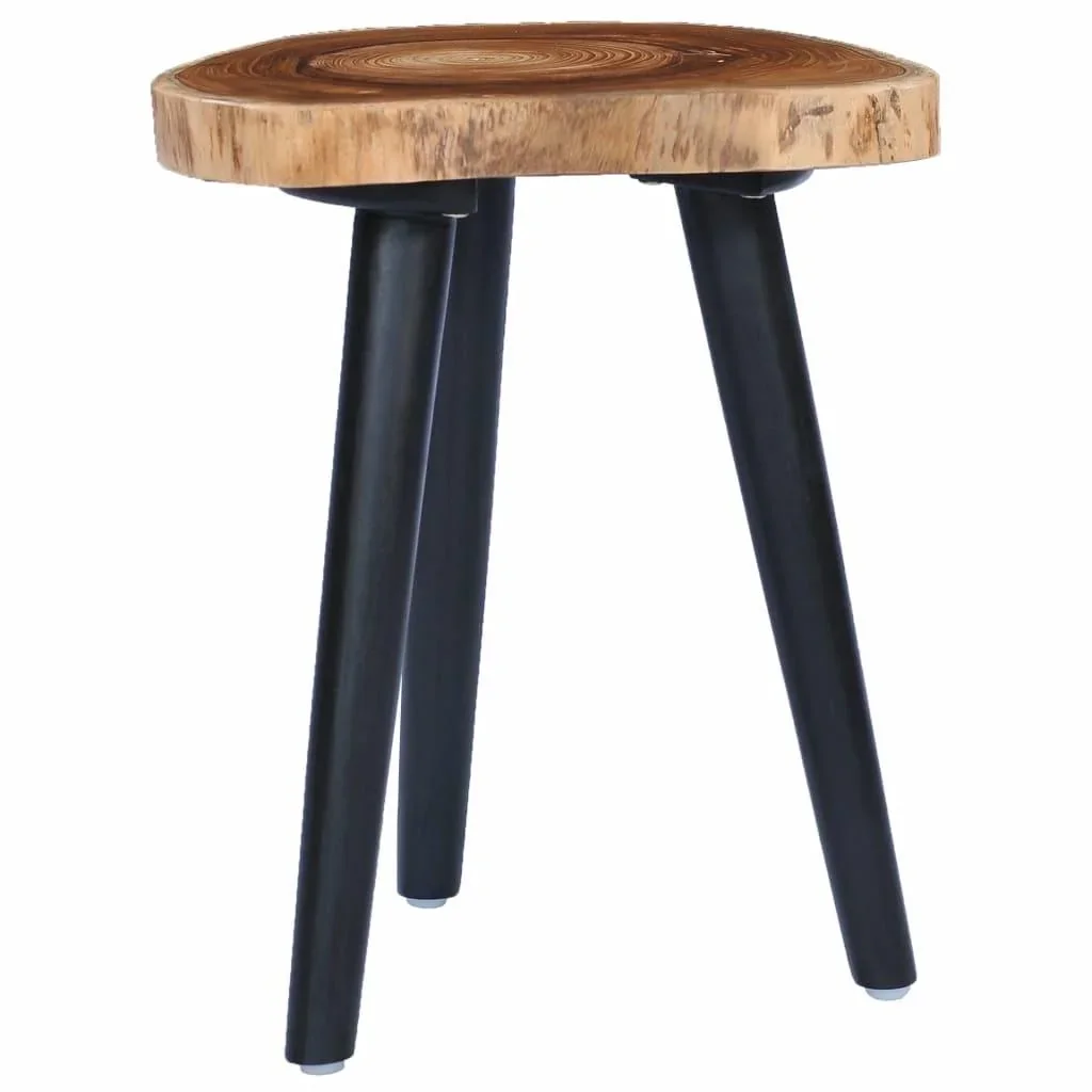 Couchtisch 40x45 cm massiv Teak - 4