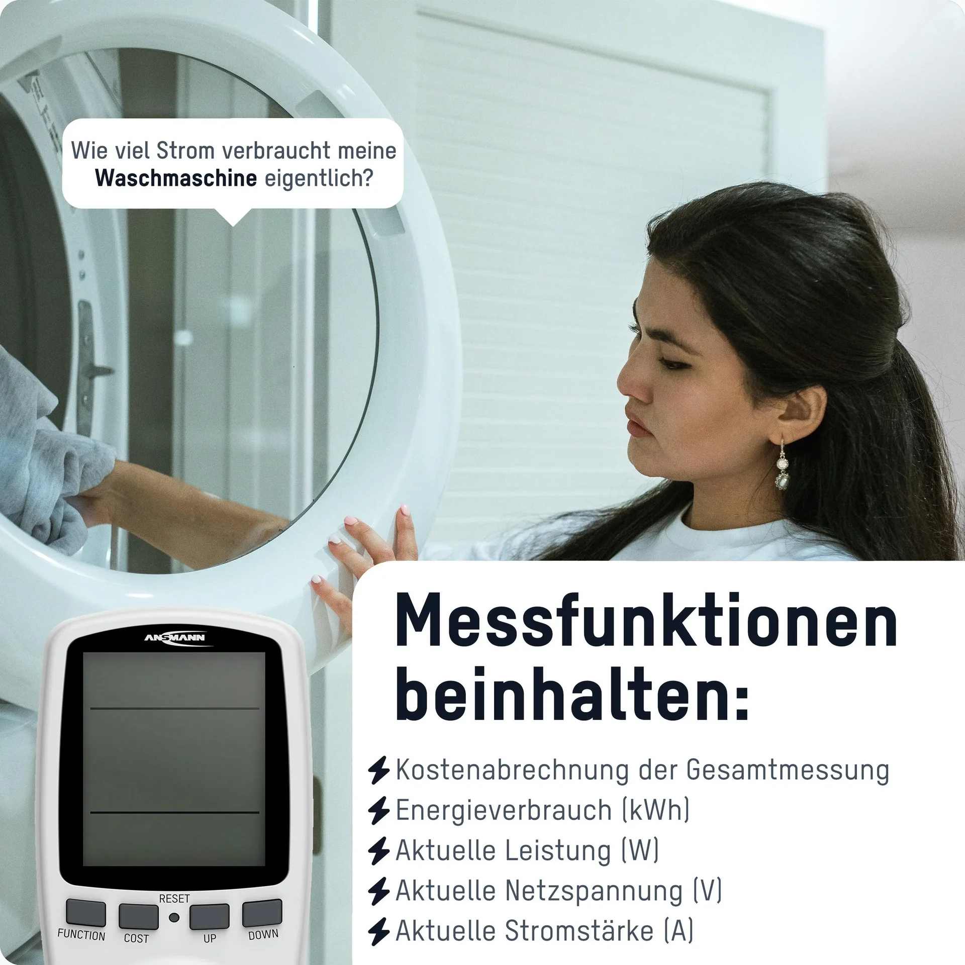 Energiekosten Messgerät mit Speicherfunktion - 2