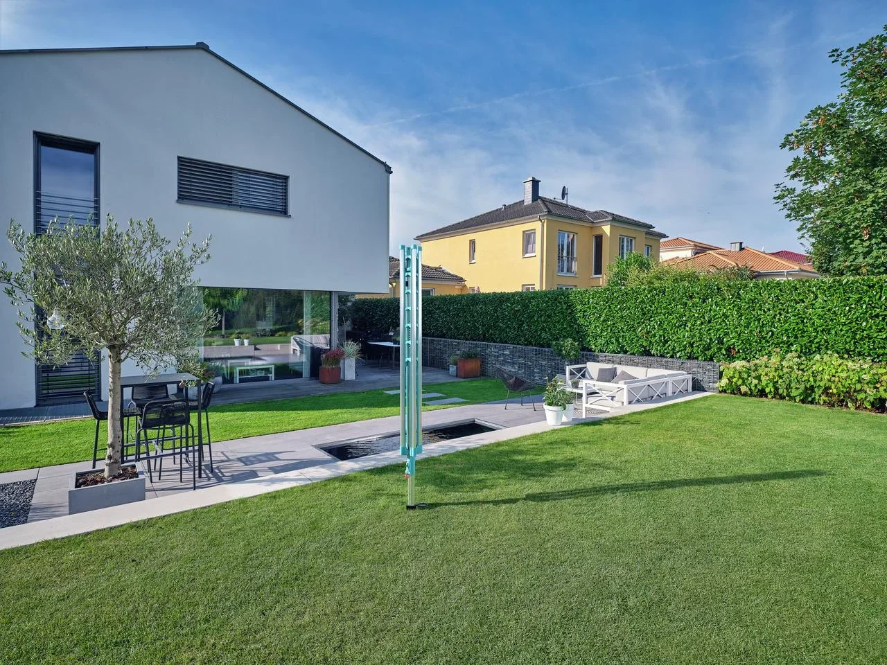 Wäscheschirm "Linomatic 400 Easy", 40 Meter Trockenfläche, 4 Waschladungen - 7