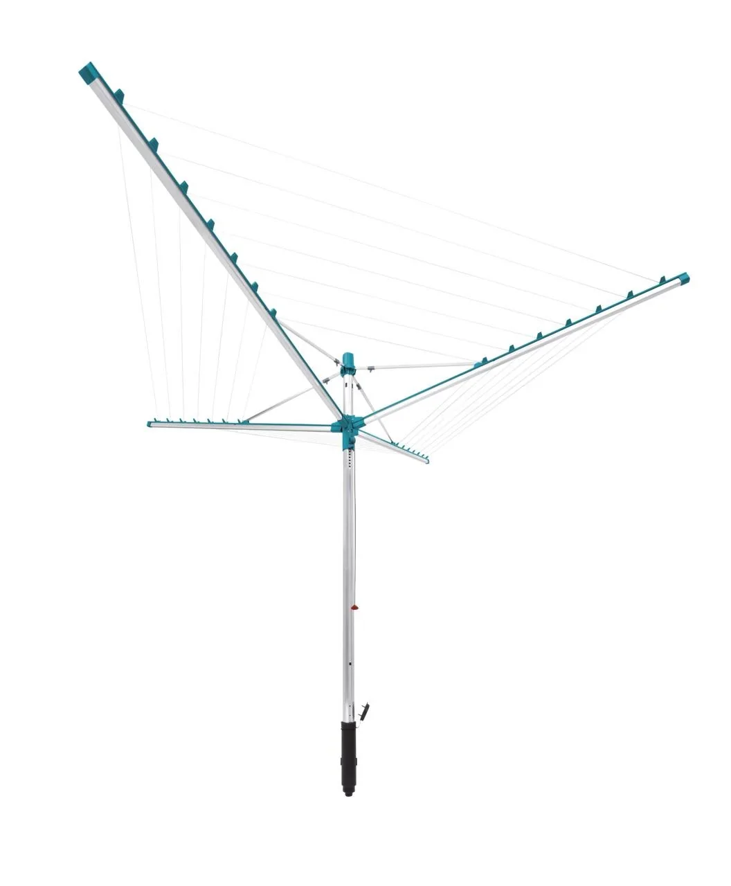 Wäscheschirm "Linomatic 400 Easy", 40 Meter Trockenfläche, 4 Waschladungen - 9