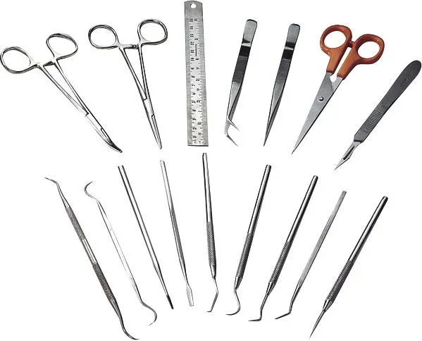 Feinwerkzeug Set, 17-teilig für Bastler im Etui mit Reißverschluss (100% Polyamid) - 0
