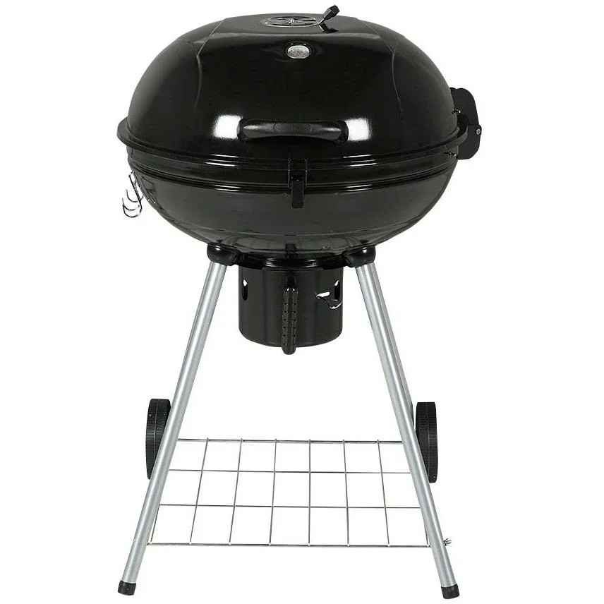 Vargan Kugelgrill - Holzkohlegrill - Grillfläche Ø 45 cm - Mit Aschekasten - 2