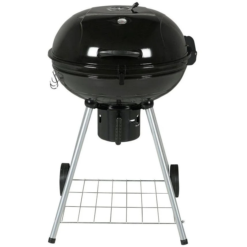 Vargan Kugelgrill - Holzkohlegrill - Grillfläche Ø 45 cm - Mit Aschekasten - 2