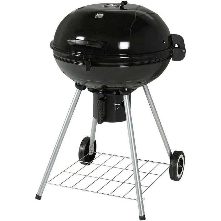 Vargan Kugelgrill - Holzkohlegrill - Grillfläche Ø 45 cm - Mit Aschekasten - 5