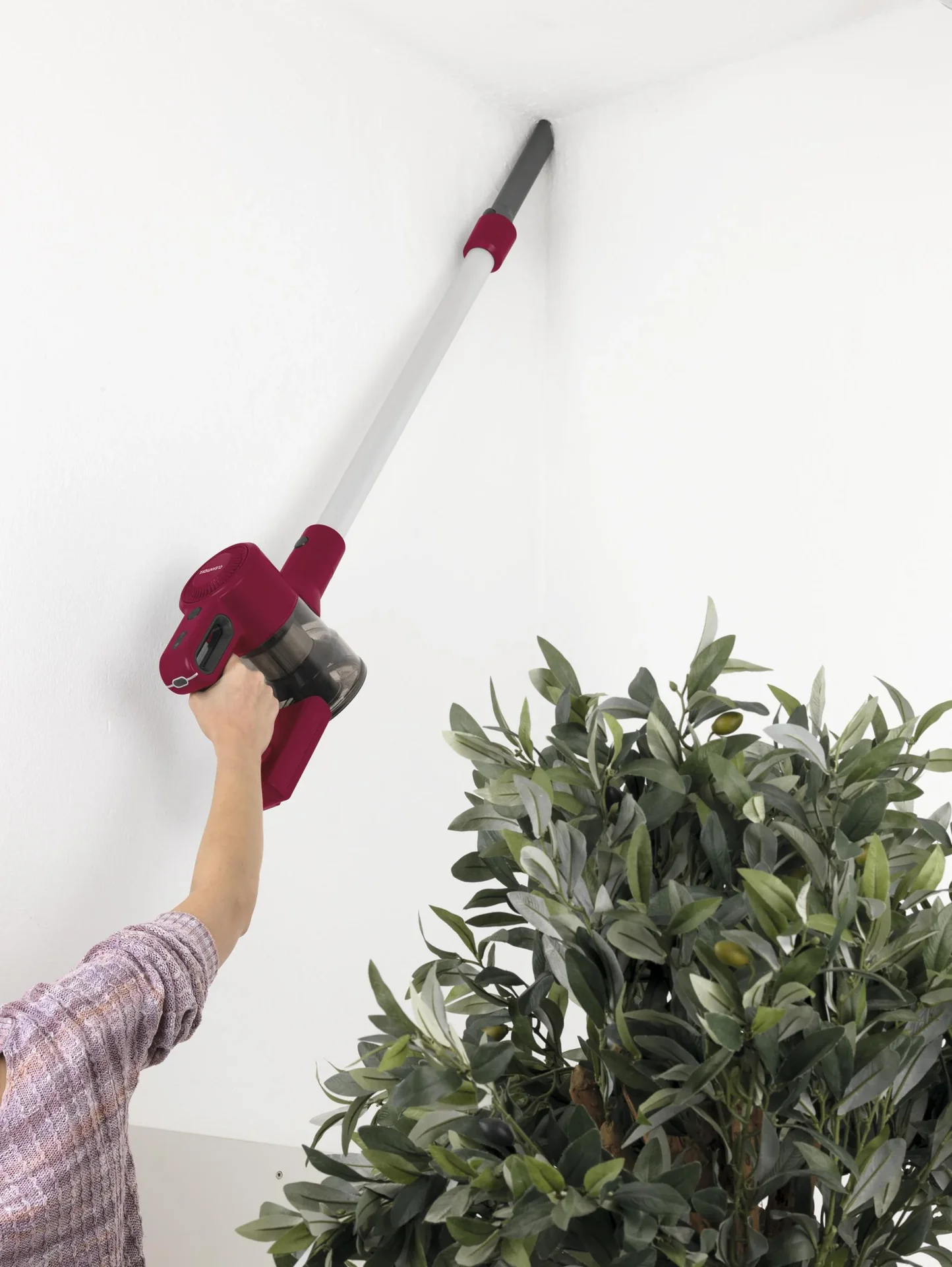 Power Akku Zyklon-Hand/Bodensauger, 22,2V, rot, 150 Watt - 2