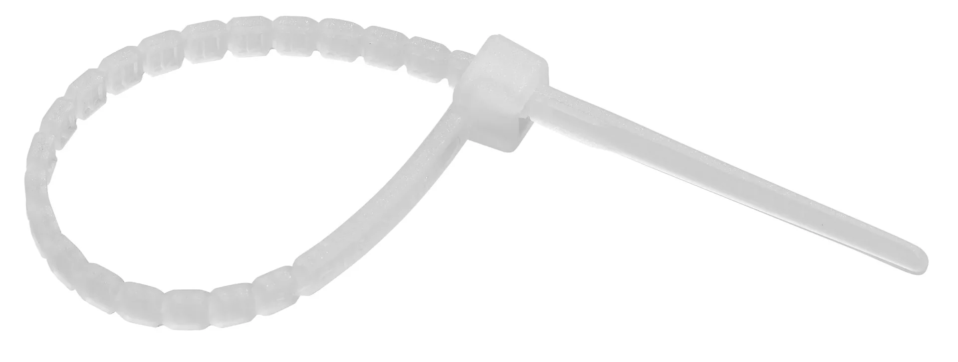 Kabelbinder zum Abdrehen "Twist Cable Ties", Weiß 200 x 4,6 mm - 5