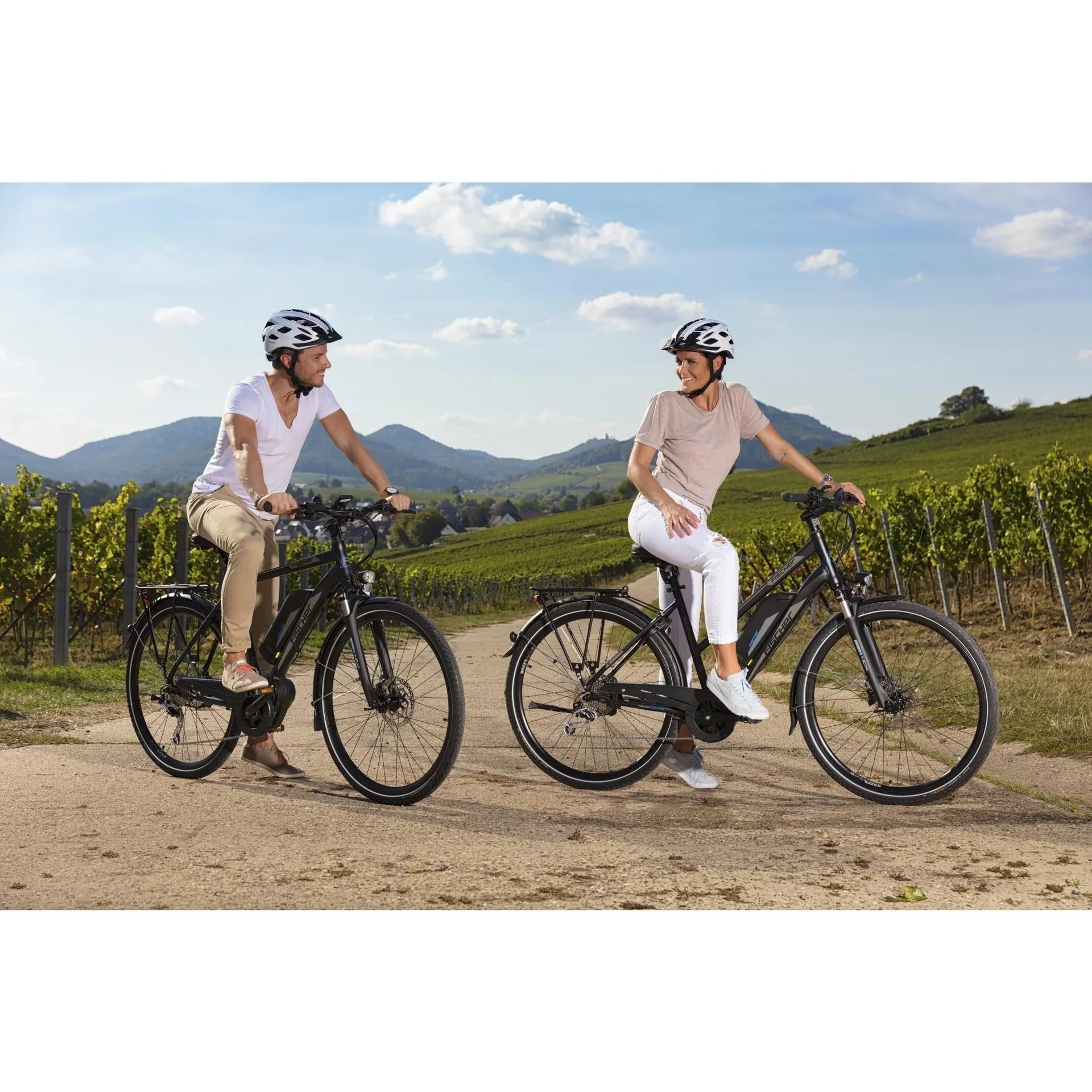 Damen E-Bike Trekking, 28 Zoll, Rahmengröße 49 cm, 10-Gang Kettenschaltung, schwarz matt, VIATOR ETD 1861 - 2