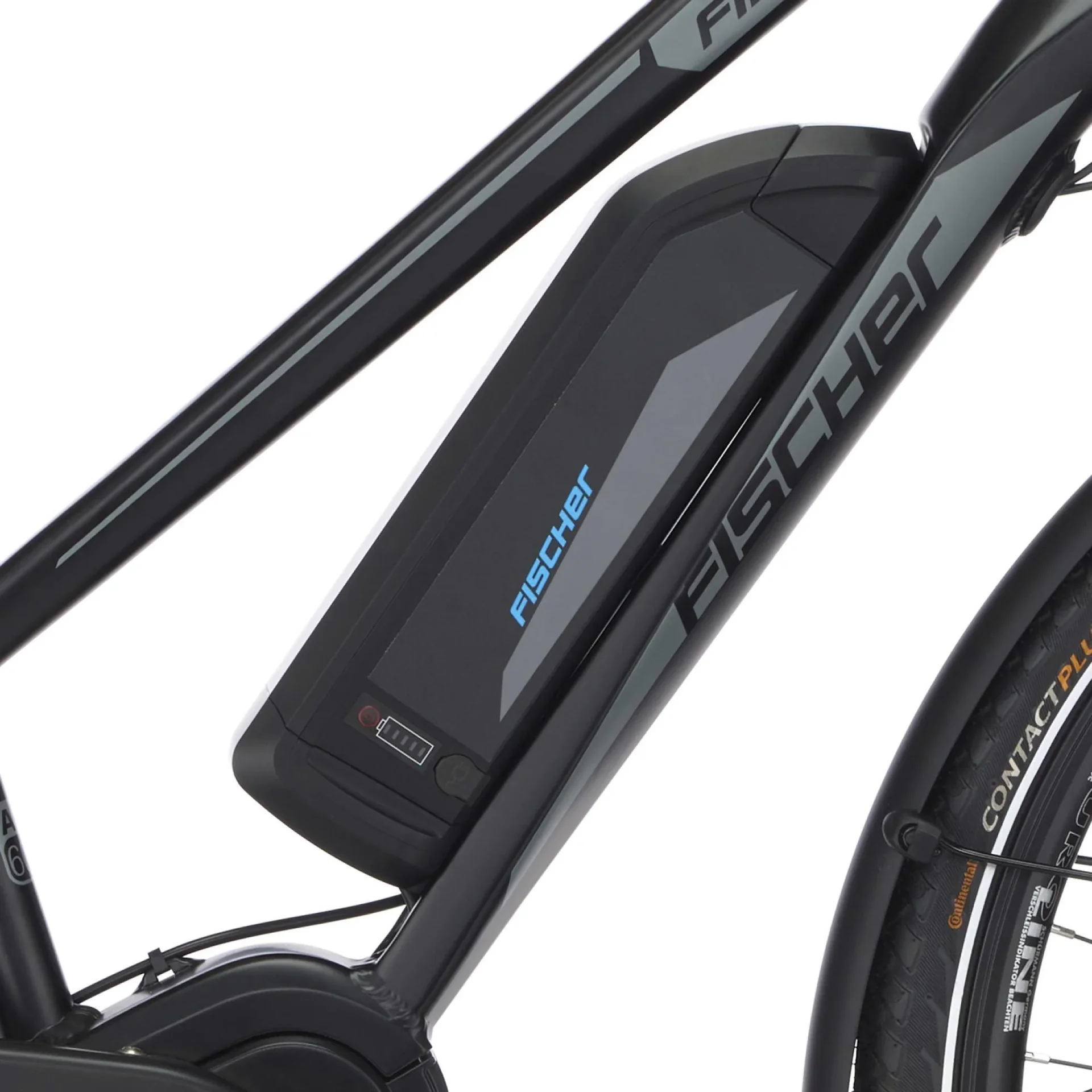 Damen E-Bike Trekking, 28 Zoll, Rahmengröße 49 cm, 10-Gang Kettenschaltung, schwarz matt, VIATOR ETD 1861 - 5