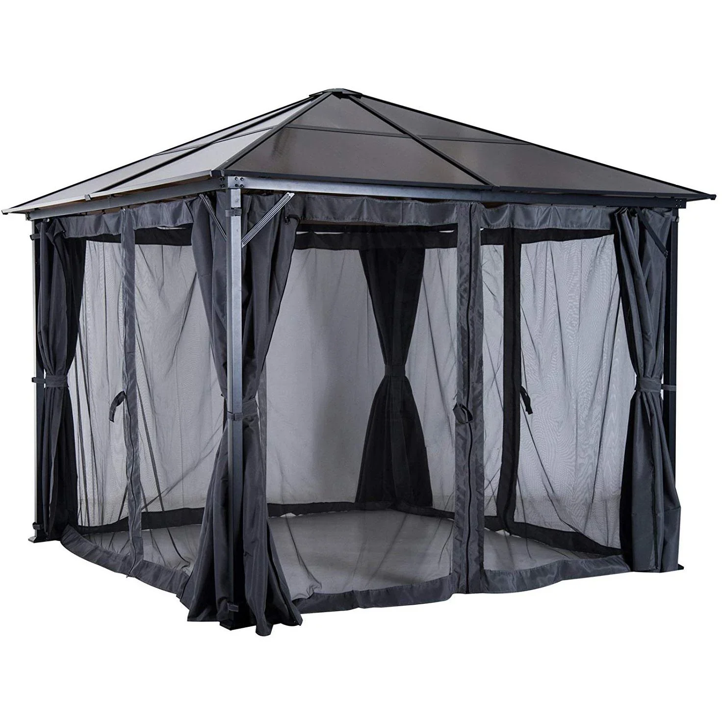 Gartenpavillon mit Seitenteilen - 3