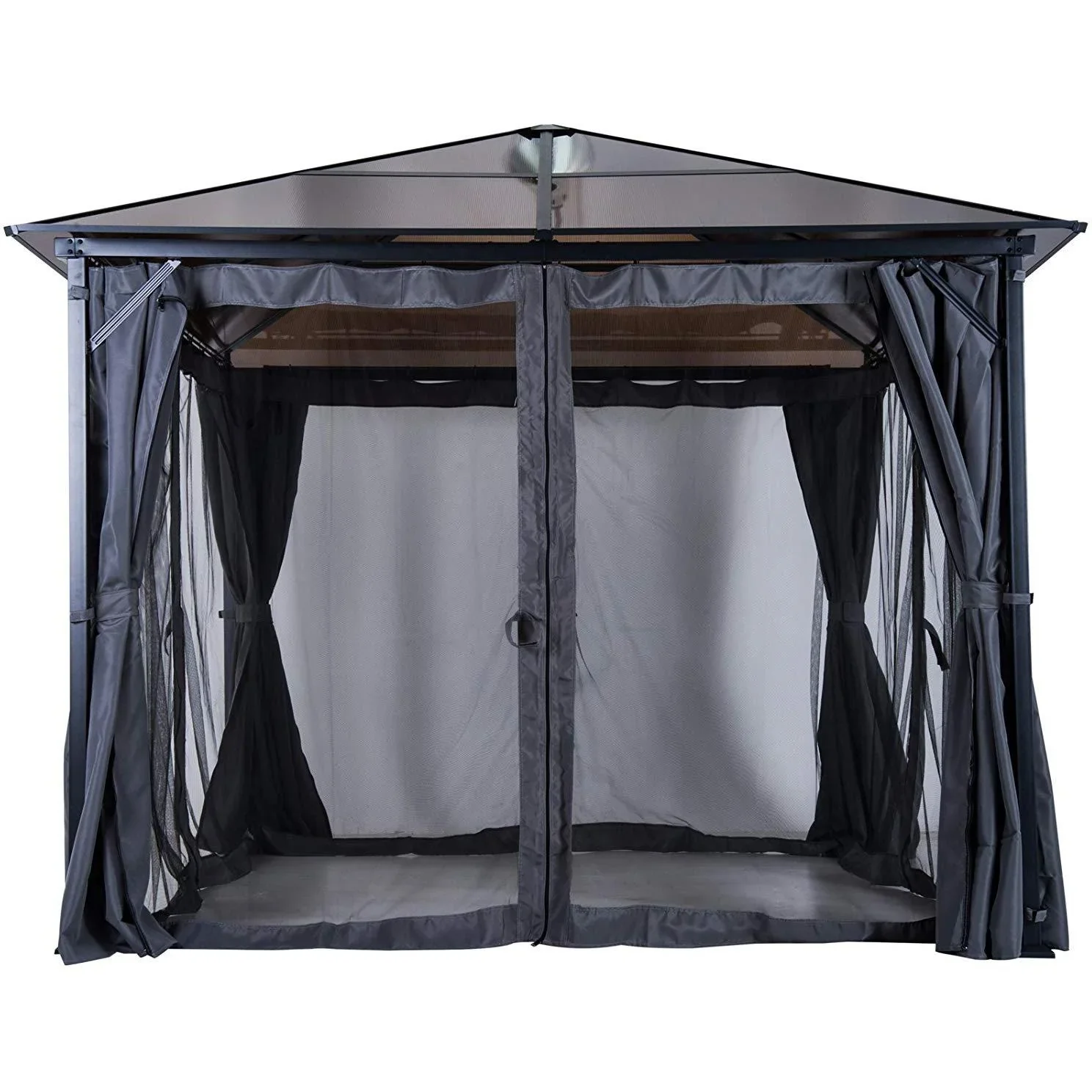 Gartenpavillon mit Seitenteilen - 4