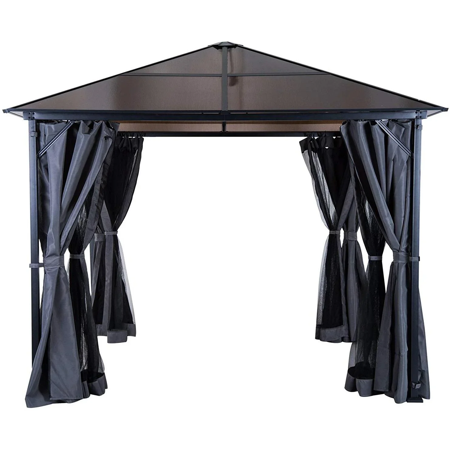 Gartenpavillon mit Seitenteilen - 7