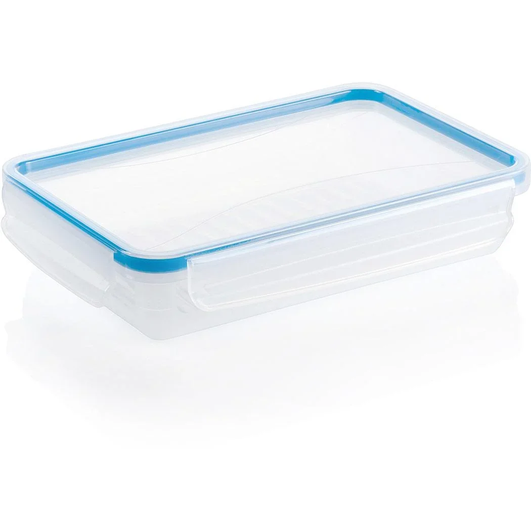 Mehrzer - Frische Schüssel 1 Liter - Niedrig - Click-en-Lock - Blau - 3