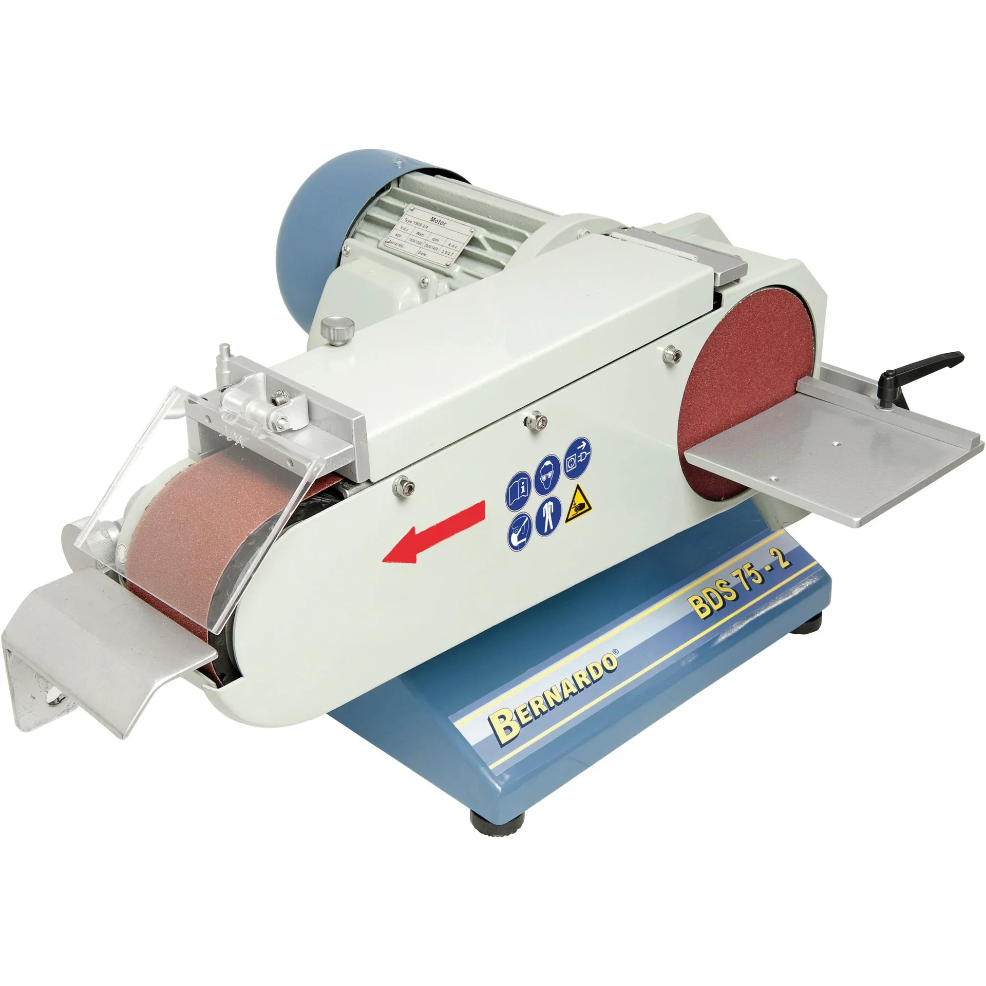 Bernardo Bleche und Tellerschleifer BDS 75-2 / 400V - 2