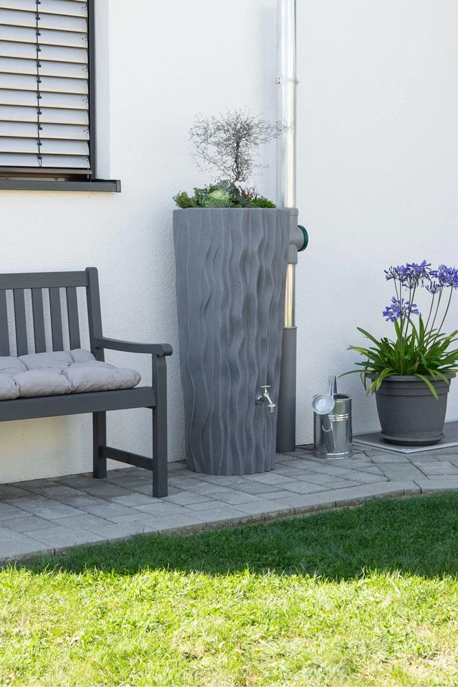Regenspeicher "Alana" 160 L betongrau - 1