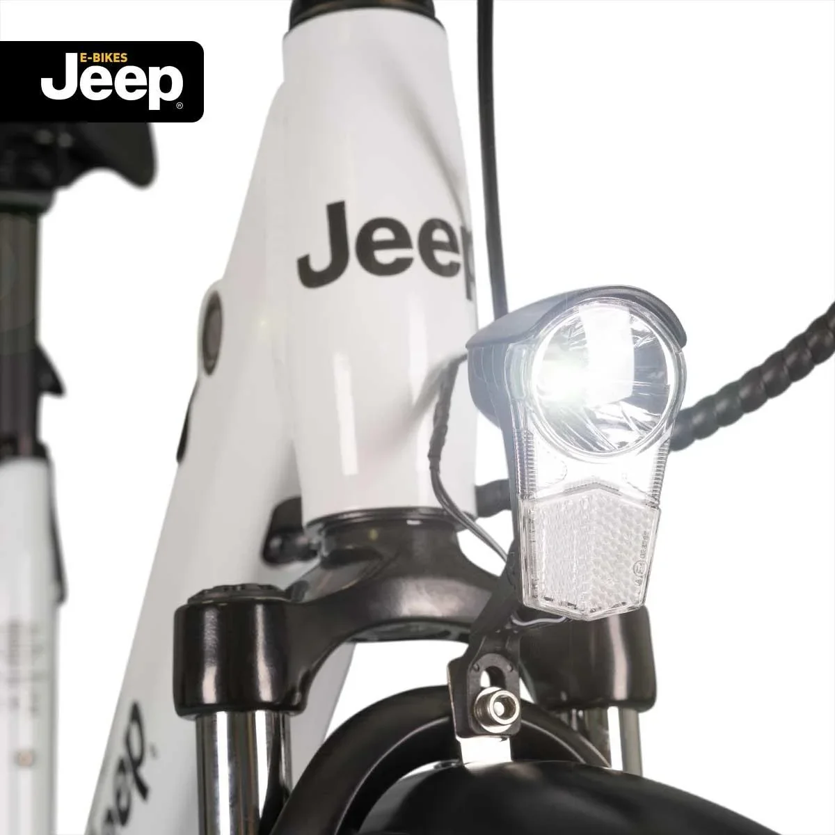 Unisex Trekking E-Bike, 28 Zoll, Rahmengröße 46 cm, 7-Gang Kettenschaltung, white, TLR 7021 - 7