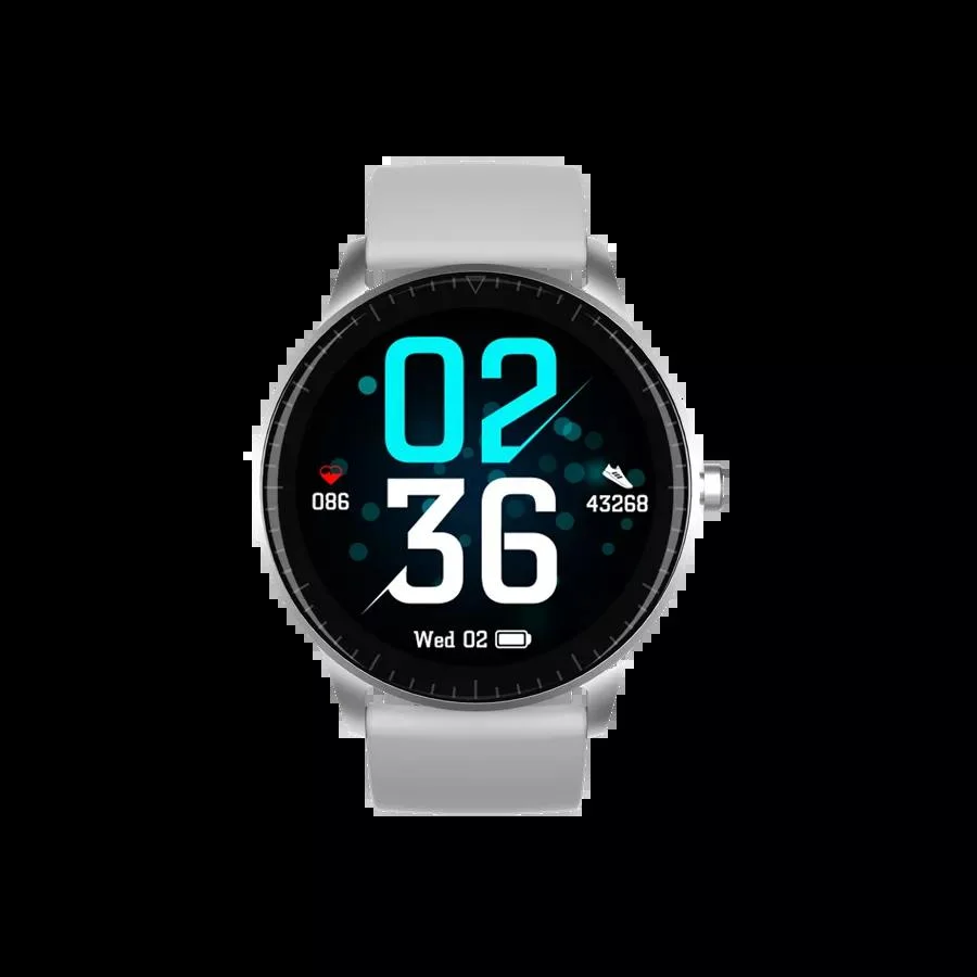 Smartwatch mit HR Sensor, grau - 3