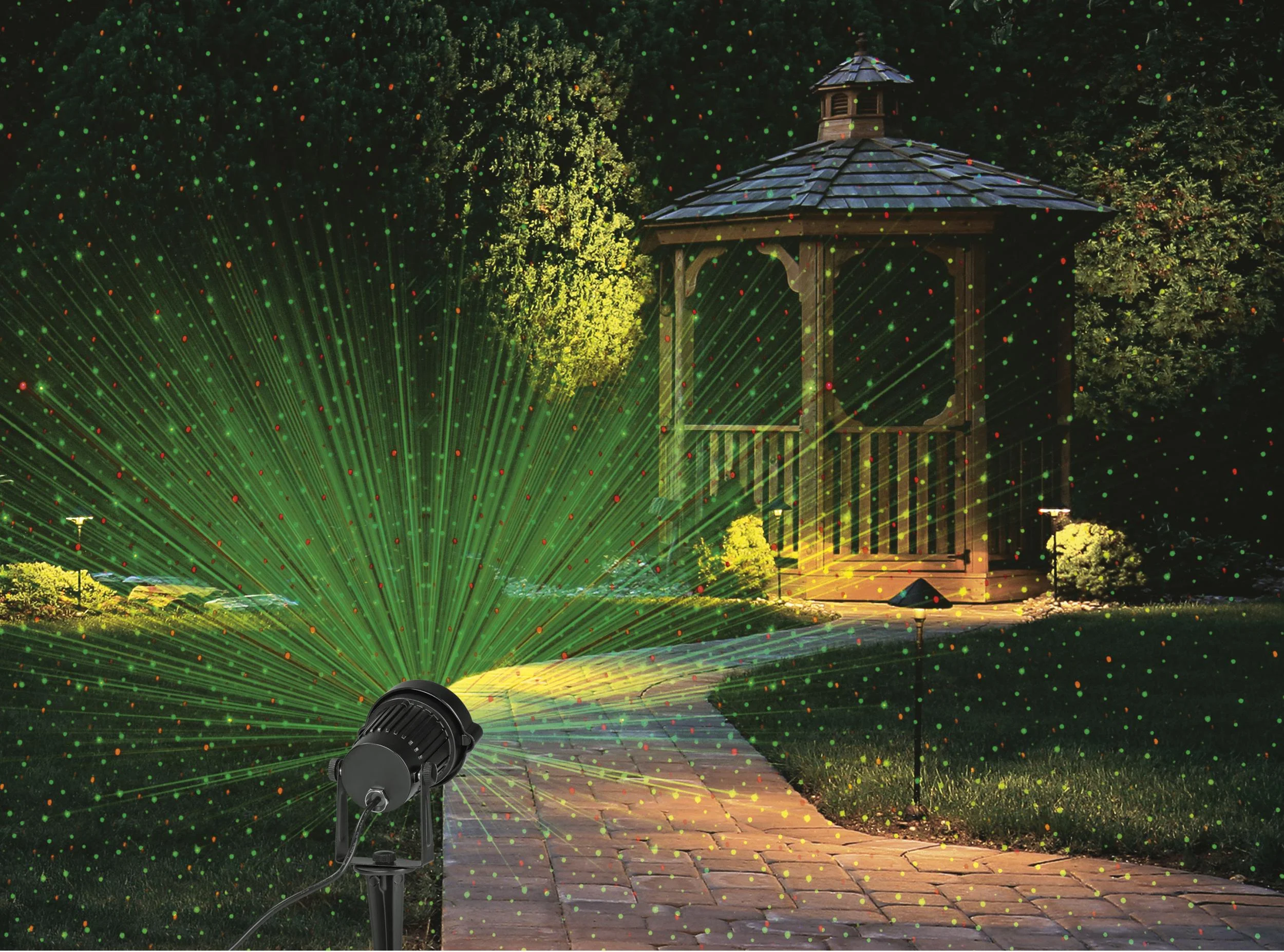 Laserstrahler mit Fernbedienung - 0