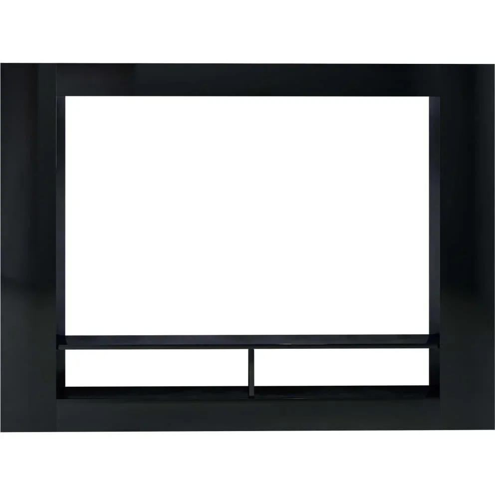 TV-Schrank 152x22x113 cm Hochglanz schwarz - 1