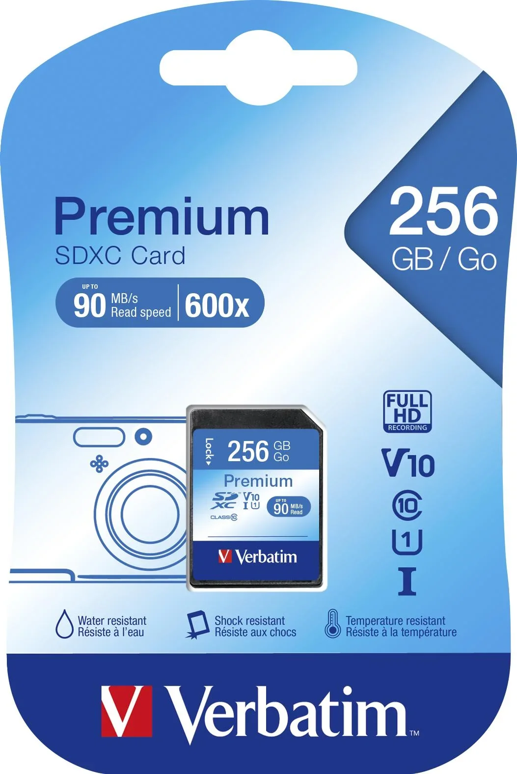 256GB SDXC Premium Speicherkarte - 1