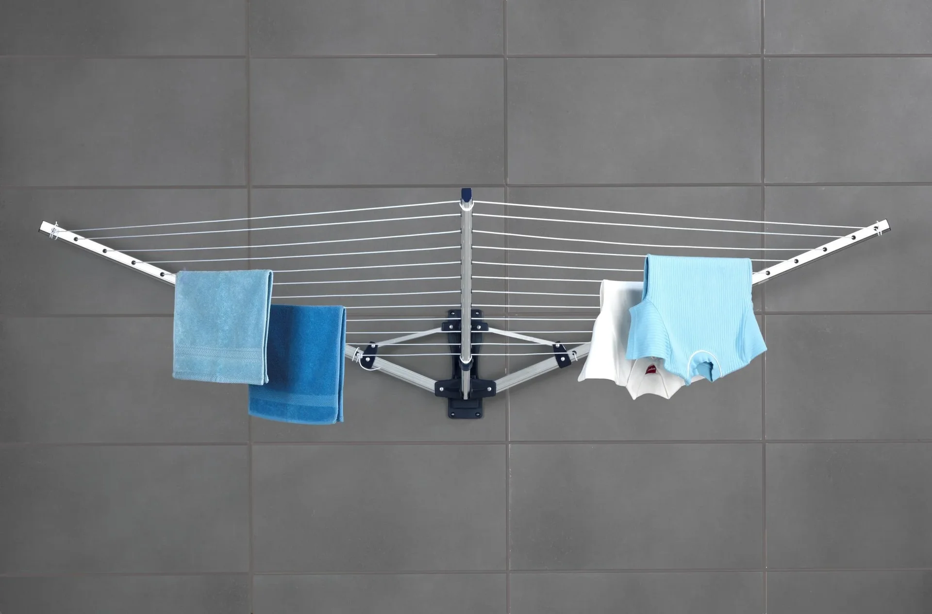 Wandwäschespinne Alu - 5